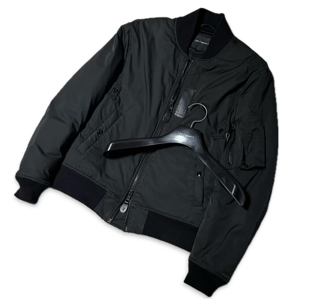 1piu1uguale3 BLACK MILITARY MA-1 Ⅳ