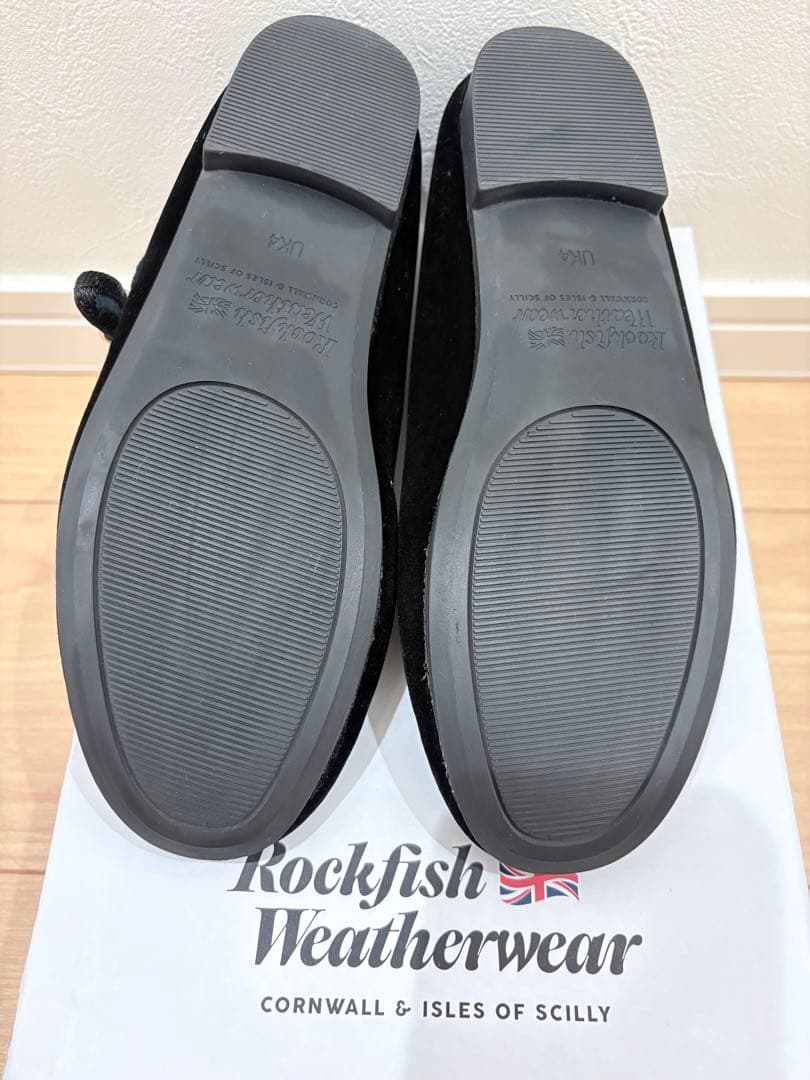 Rockfish Weatherwear 黒 バレエシューズ