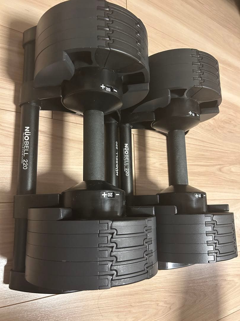 美品 2kg刻み 20kg FLEXBELL NUO 可変式ダンベル 1/2