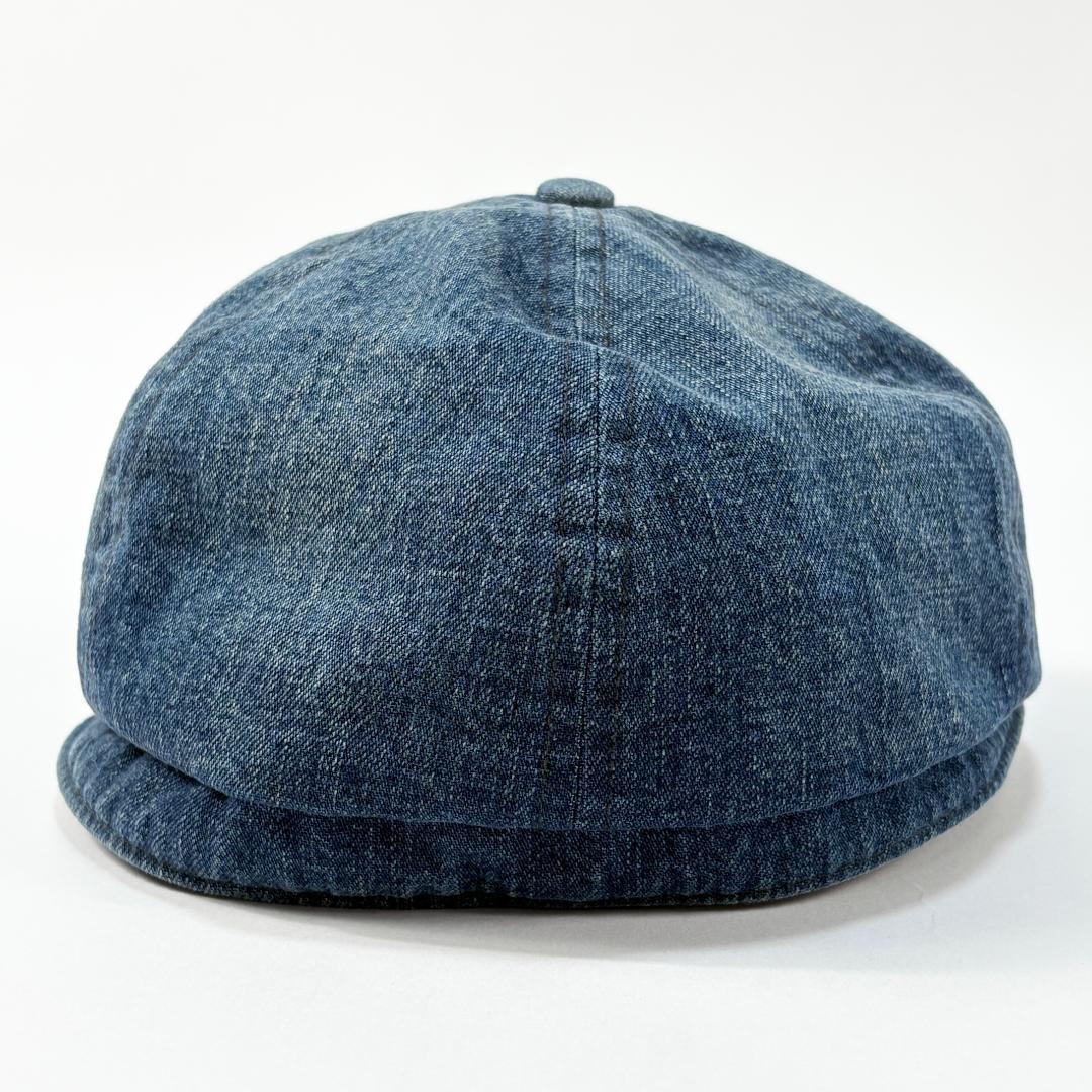 美品 RRL DENIM NEWSBOY CAP デニム ニュースボーイキャップ