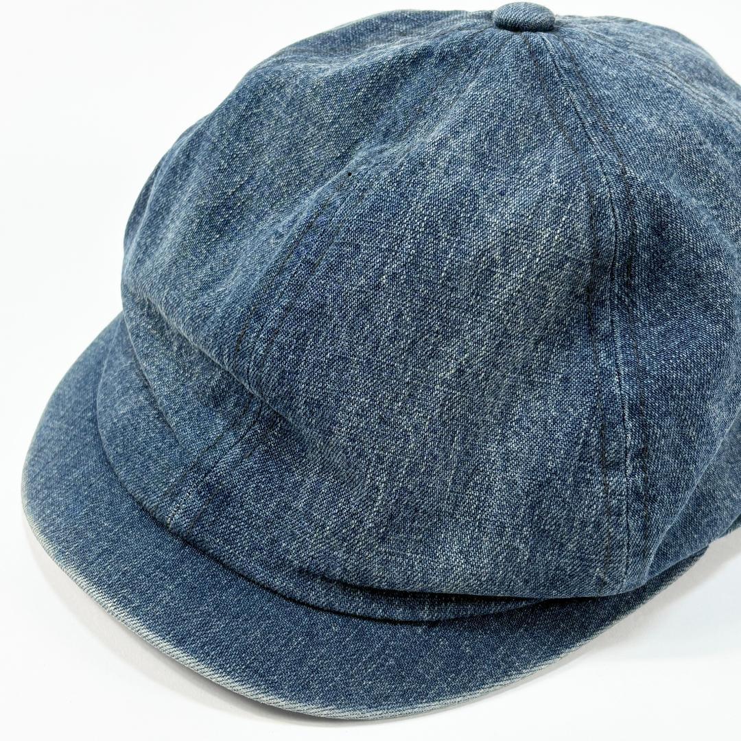 美品 RRL DENIM NEWSBOY CAP デニム ニュースボーイキャップ
