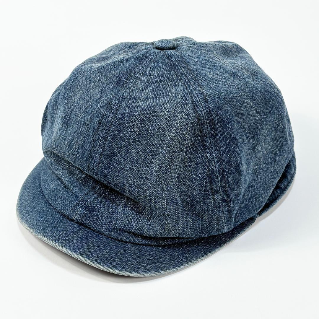 美品 RRL DENIM NEWSBOY CAP デニム ニュースボーイキャップ