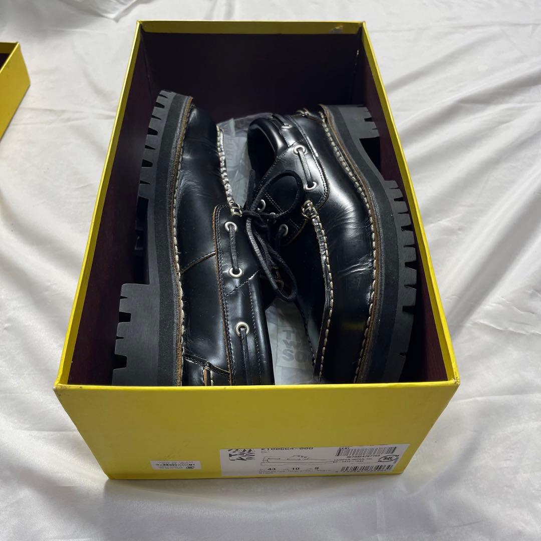 camper lab eki スクエア トゥ レザー シューズ