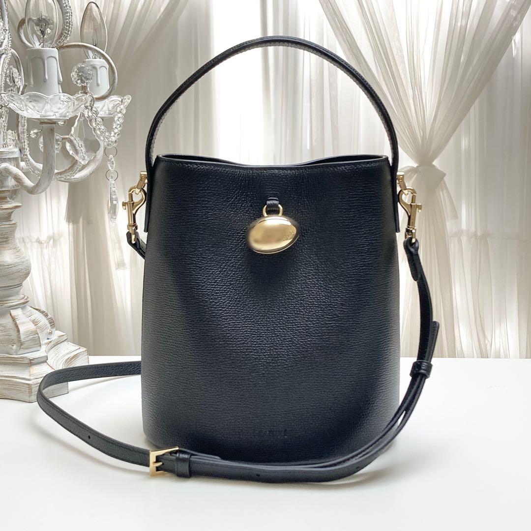 t*n様 ❤️極美品❤️CAFUNE EGG BUCKET - BLACK ショ