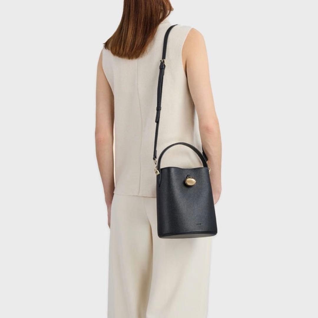 t*n様 ❤️極美品❤️CAFUNE EGG BUCKET - BLACK ショ