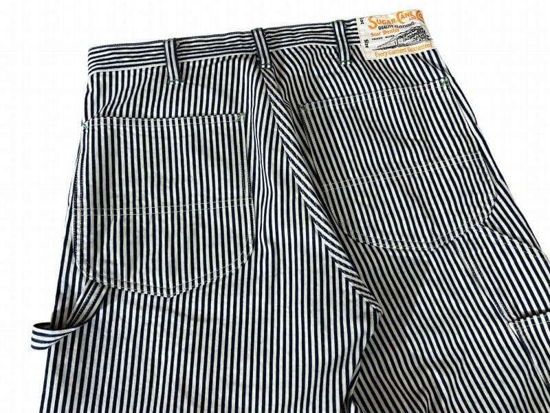 専用東洋 シュガーケーン SC41823 11oz. ヒッコリー ワーク パンツ