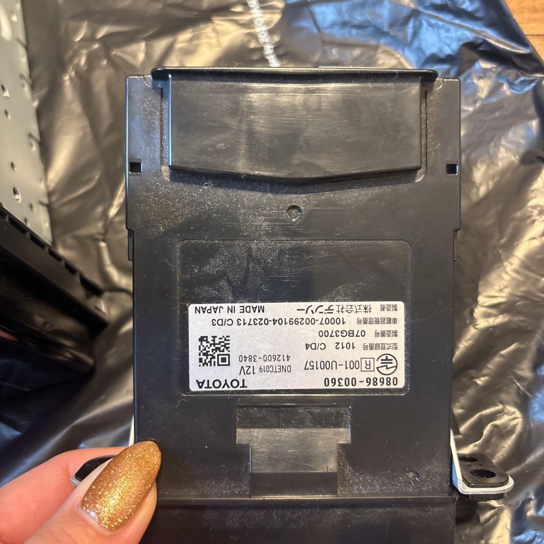 TOYOTA カーナビ 08605-00B50 ETC機能付き