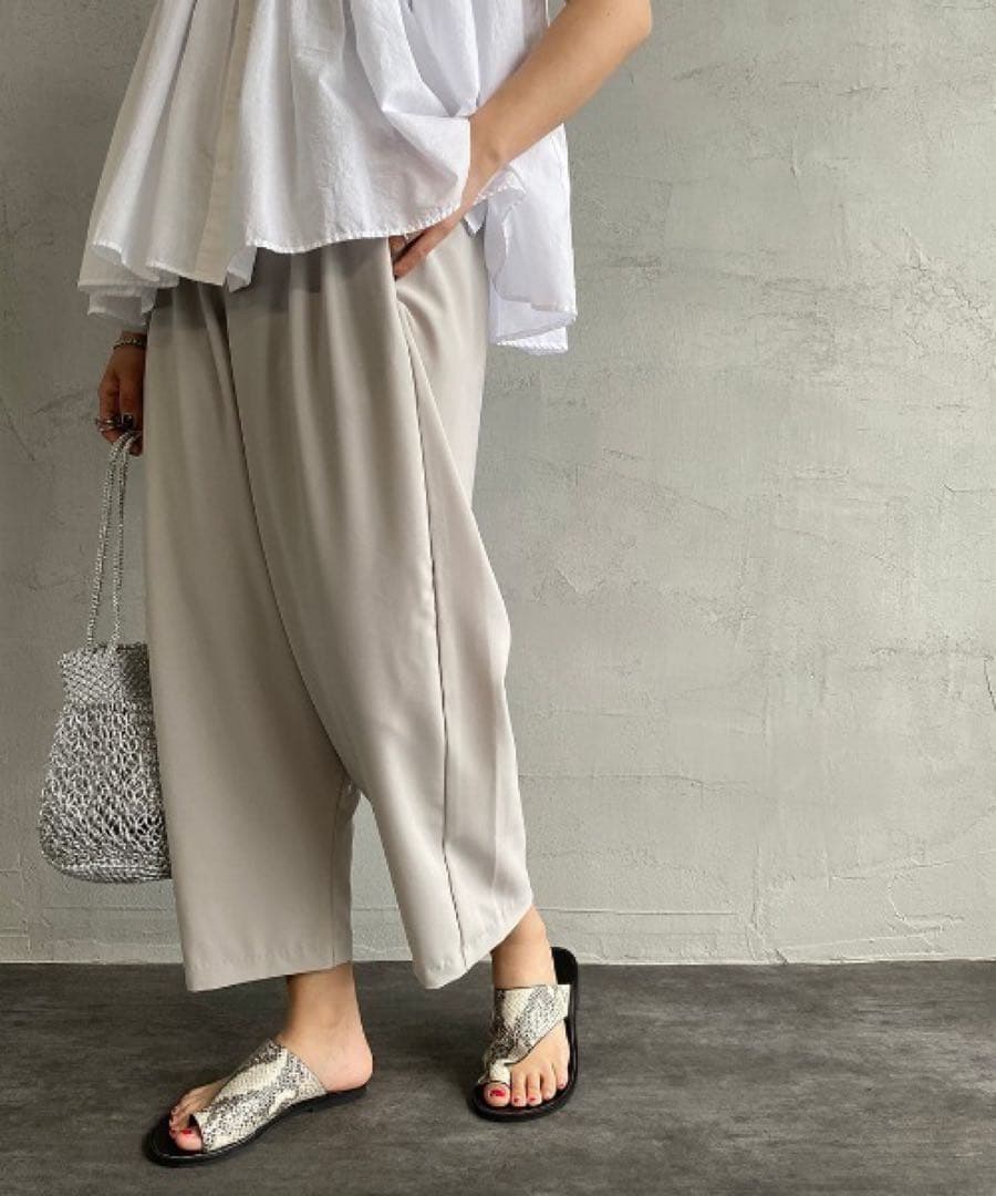 極美品ミズイロインド　サルエルパンツ　サイズ2