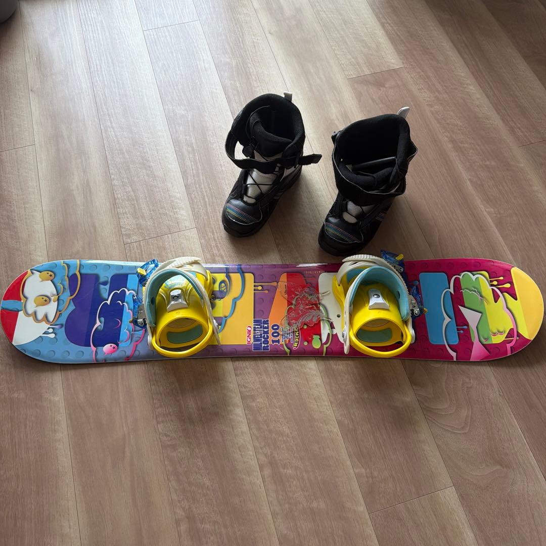 IGNIO ミニチームロッカー 100 スノーボード　ブーツセッド