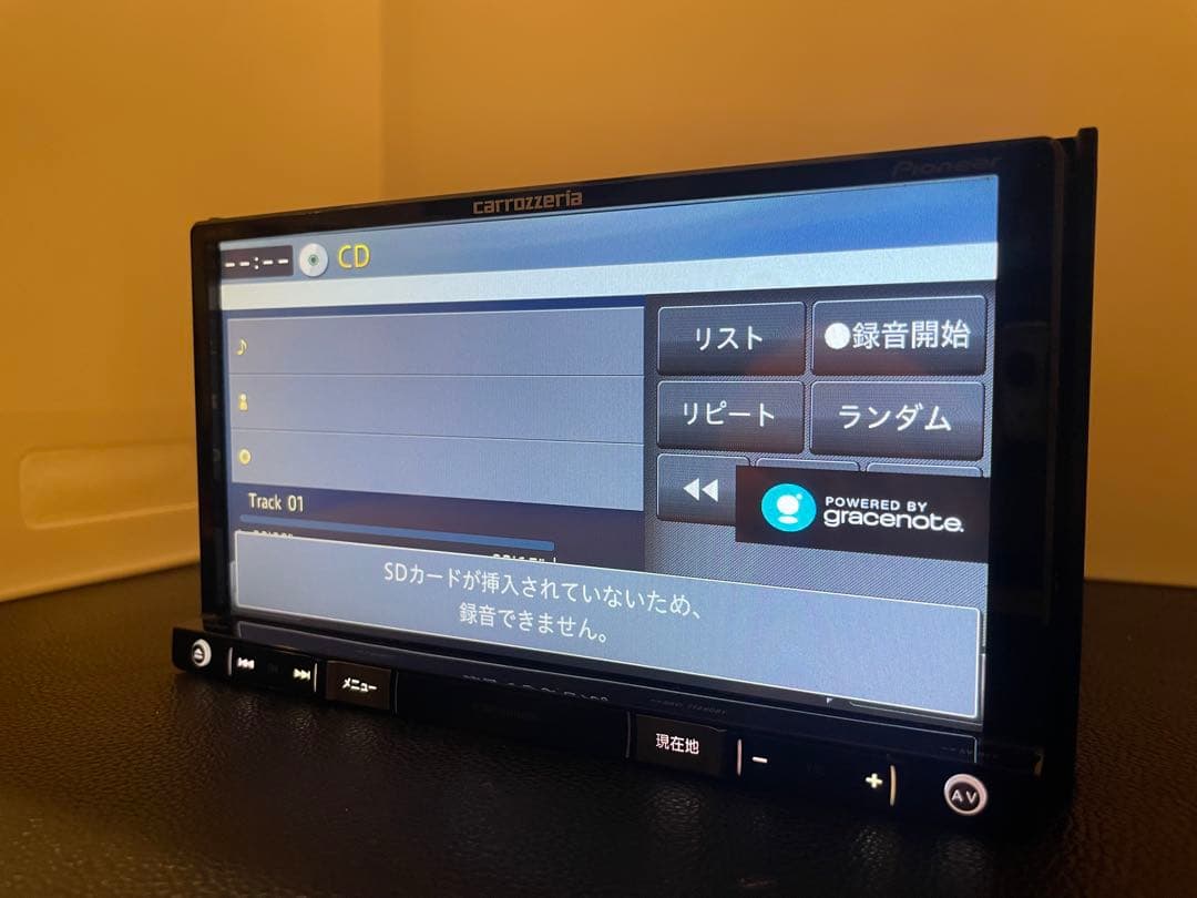楽ナビAVIC-RZ09 2025年地図最新第2.0.0.版オービス最新
