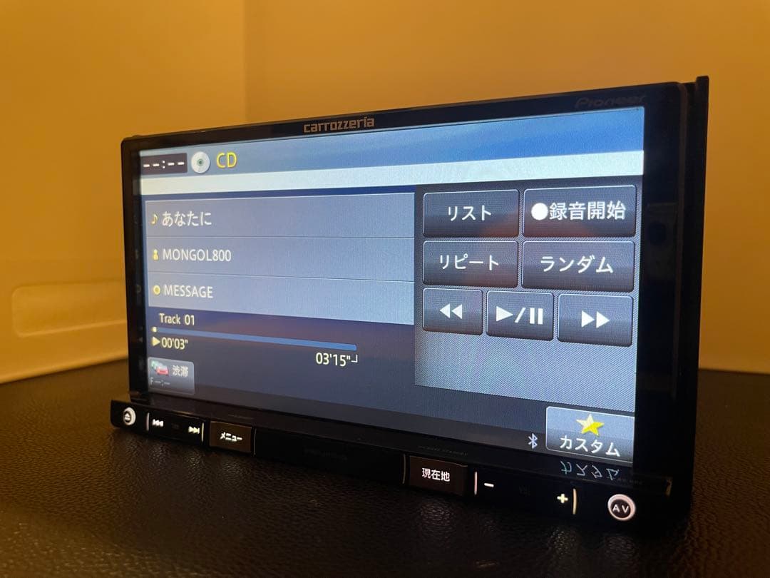 楽ナビAVIC-RZ09 2025年地図最新第2.0.0.版オービス最新