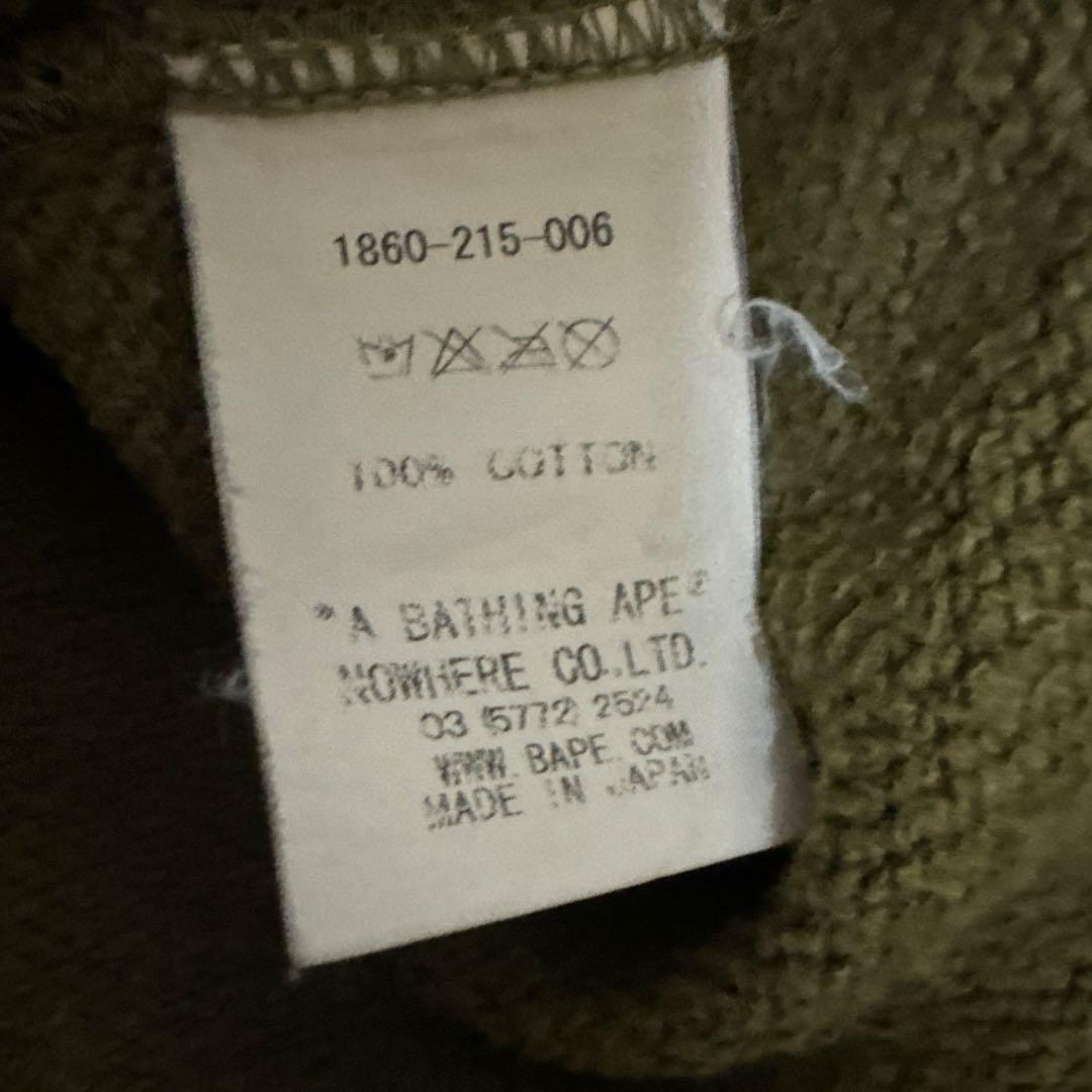 トップス a bathing ape 1st camo zip hoodie