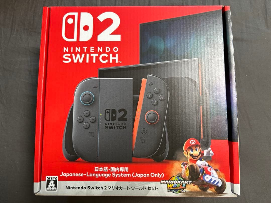 新品 Nintendo Switch 2 マリオカート ワールド セット