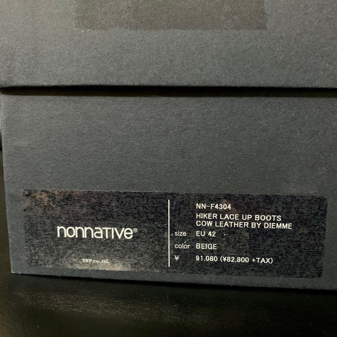 nonnative DIEMME コラボ HIKER LACE UP BOOTS