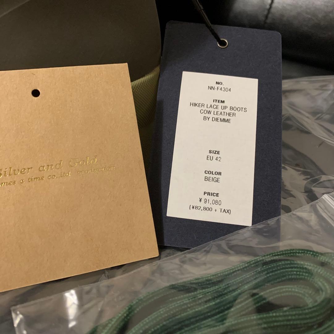 nonnative DIEMME コラボ HIKER LACE UP BOOTS