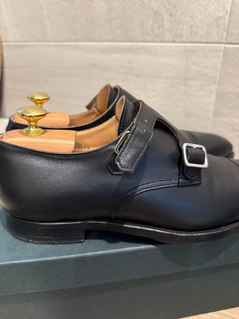 【美品】Crockett & Jones LOWNDES 7E