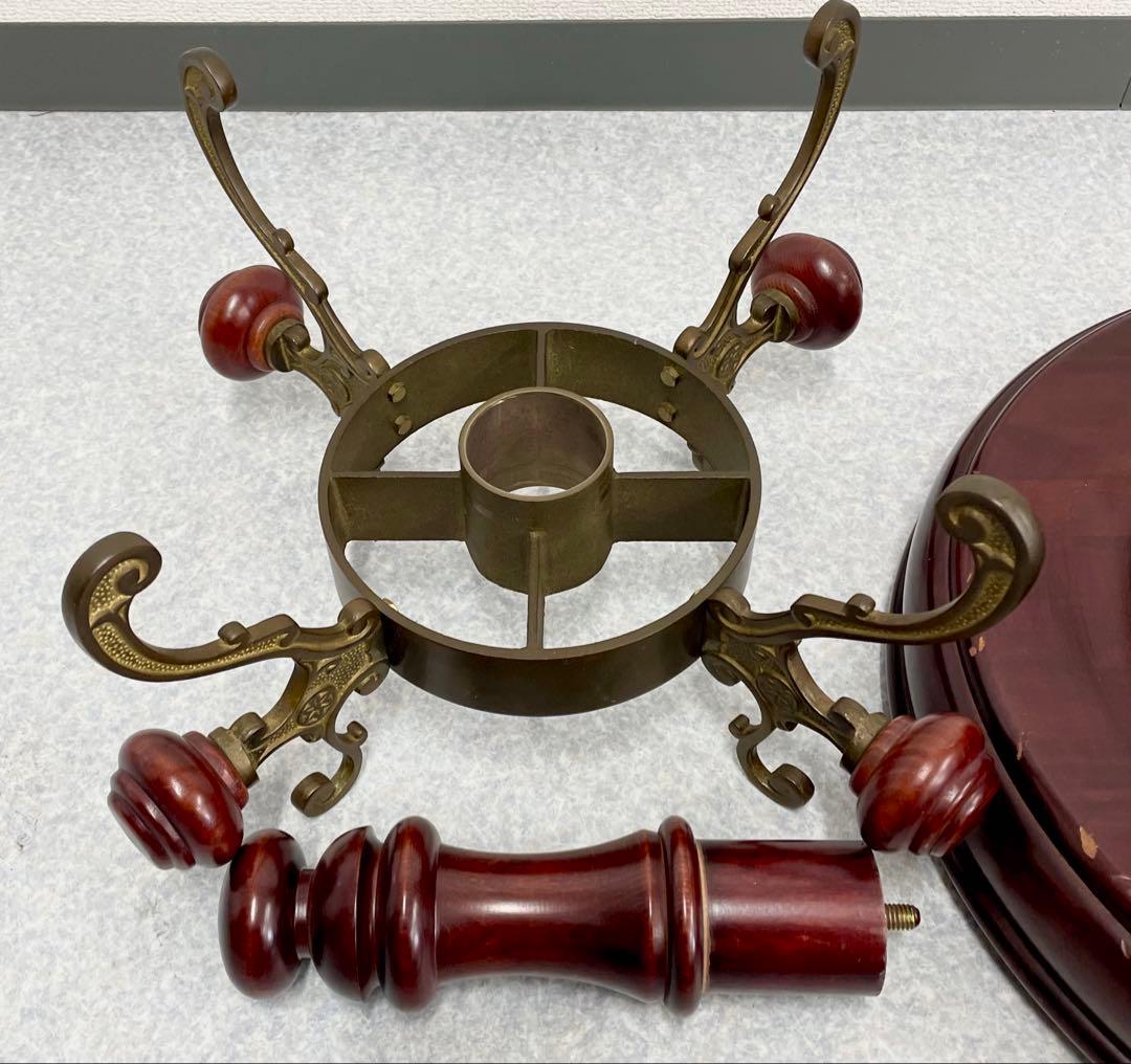 カリモク家具 karimoku ポールハンガー ラック　アンティーク　美品