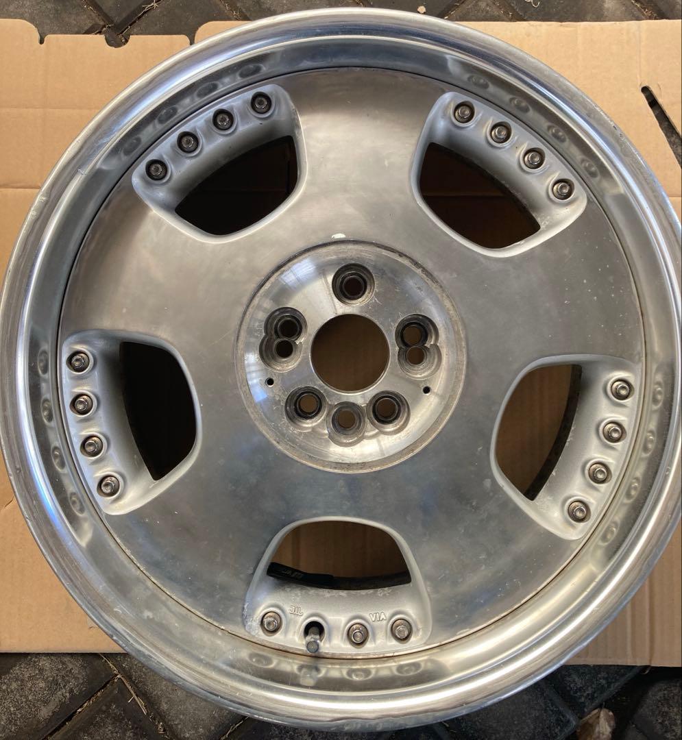 希少サイズWORKワークユーロライン 4本8J 17インチ PCD100