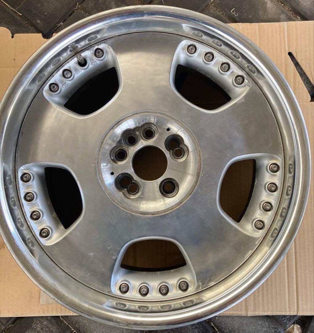 希少サイズWORKワークユーロライン 4本8J 17インチ PCD100