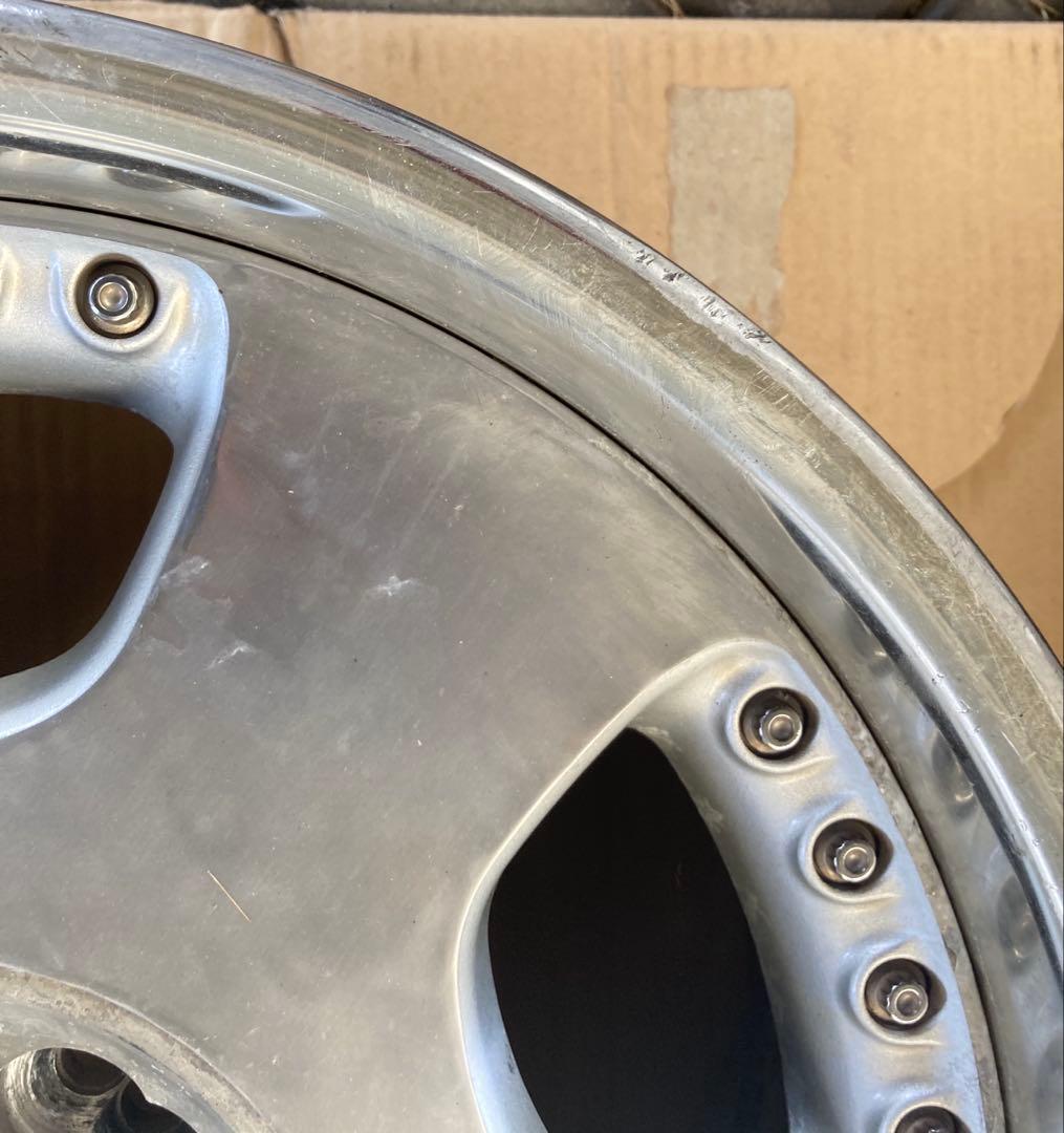 希少サイズWORKワークユーロライン 4本8J 17インチ PCD100