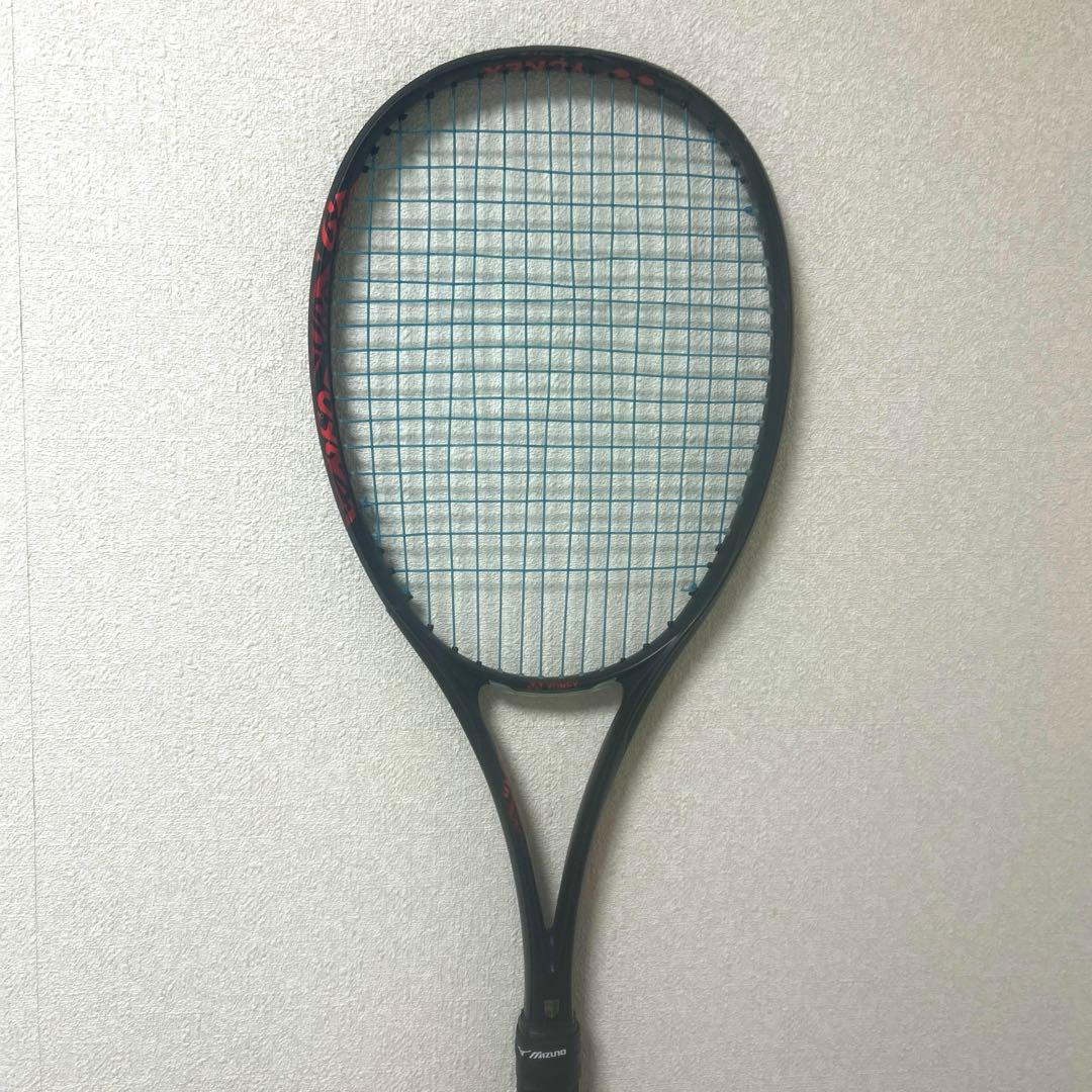 ソフトテニスラケット ジオブレイク80V ブラック/レッド