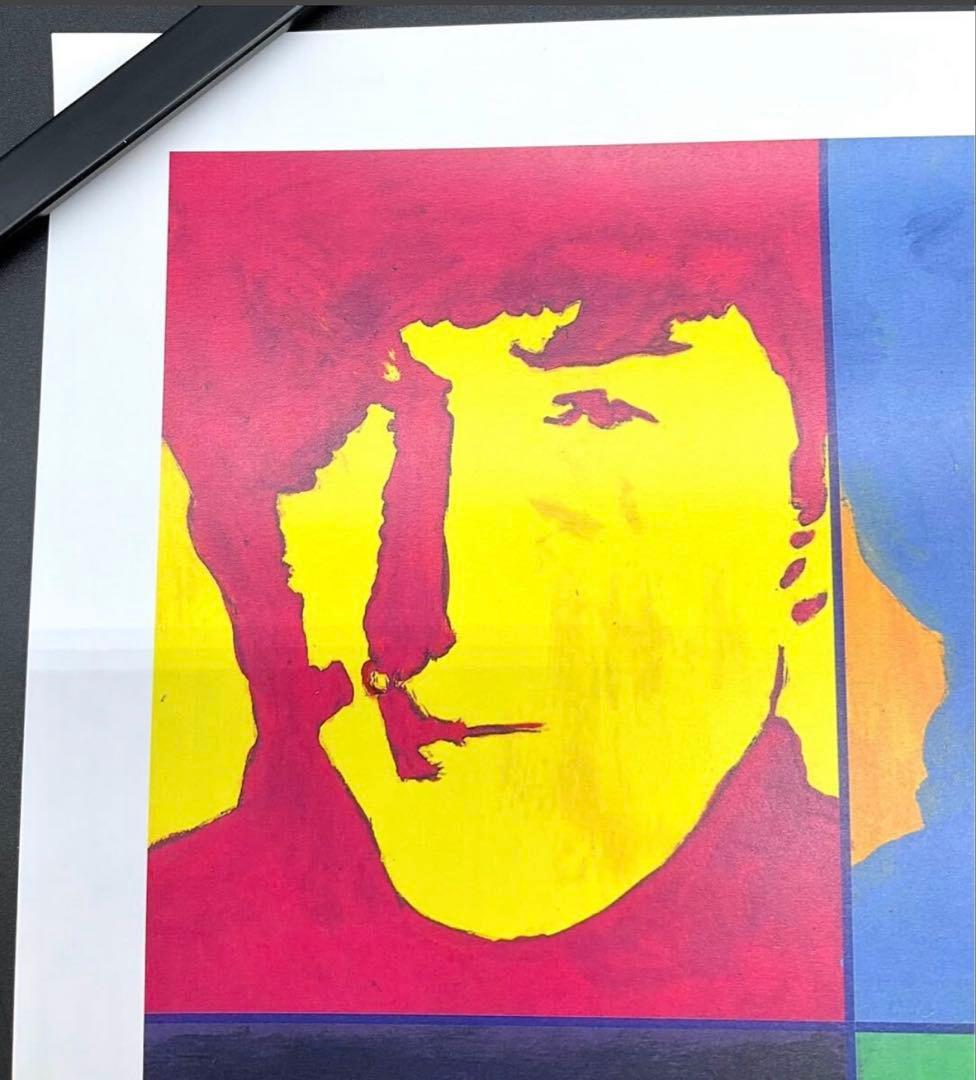 美品 アンディ ウォーホル リトグラフ ビートルズ 世界 300枚限定