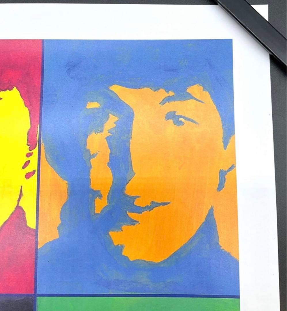 美品 アンディ ウォーホル リトグラフ ビートルズ 世界 300枚限定