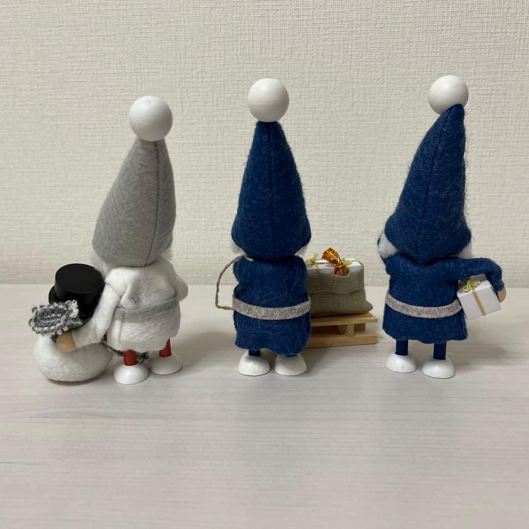 NORDIKA nisse ノルディカニッセ サンタ3体セット クリスマス飾り