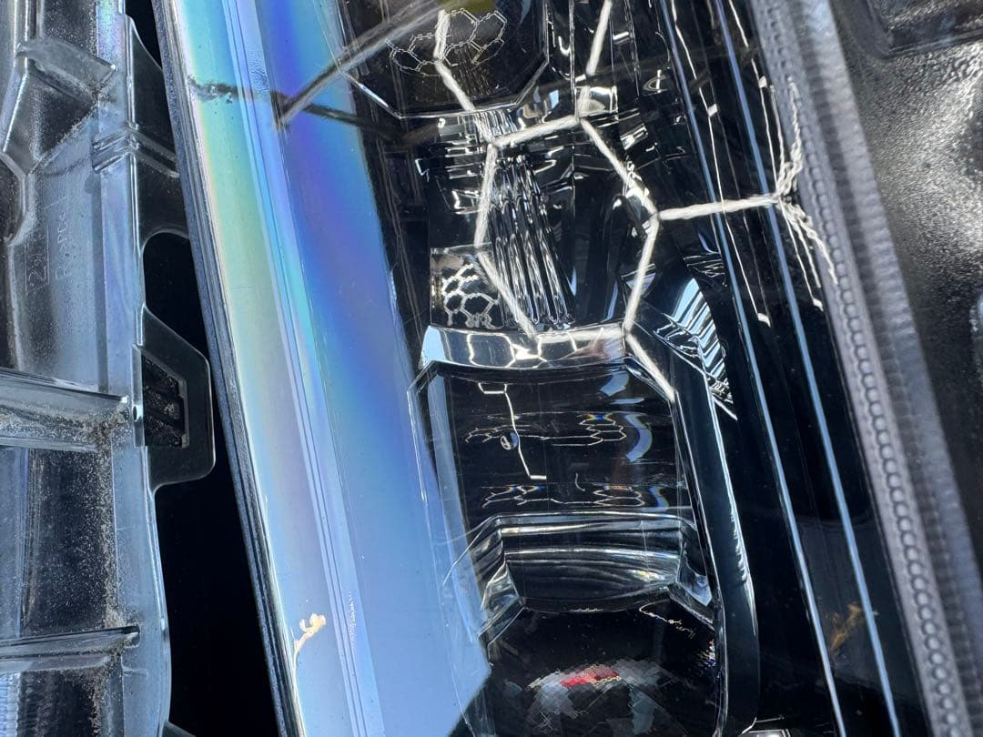 アルファード AGH30W 後期 純正 左右セット RH LED ブラック 2眼