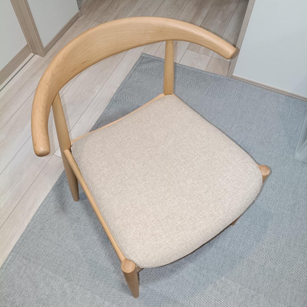 【ニトリ】ダイニングチェア（Nシールド C-01D NA/NSF-BE）