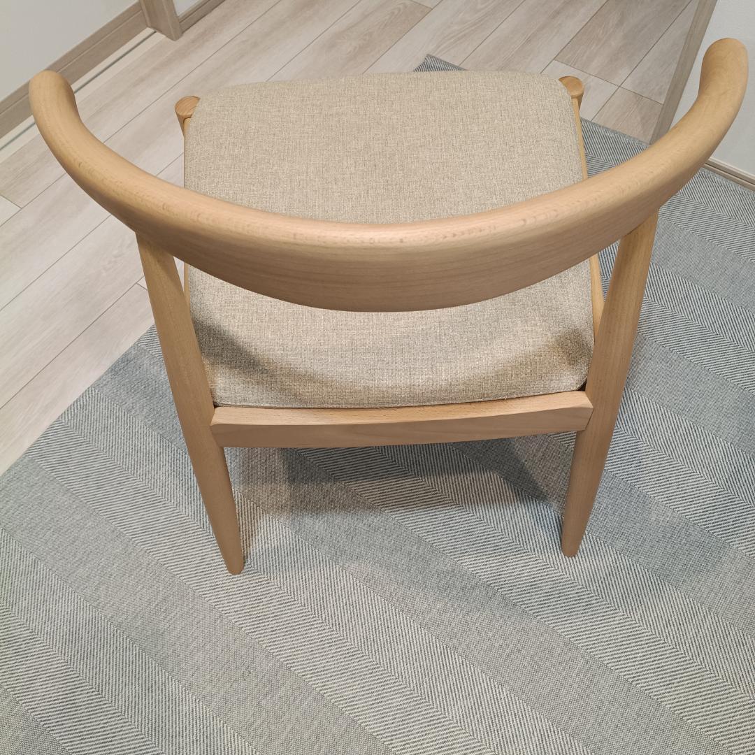 【ニトリ】ダイニングチェア（Nシールド C-01D NA/NSF-BE）