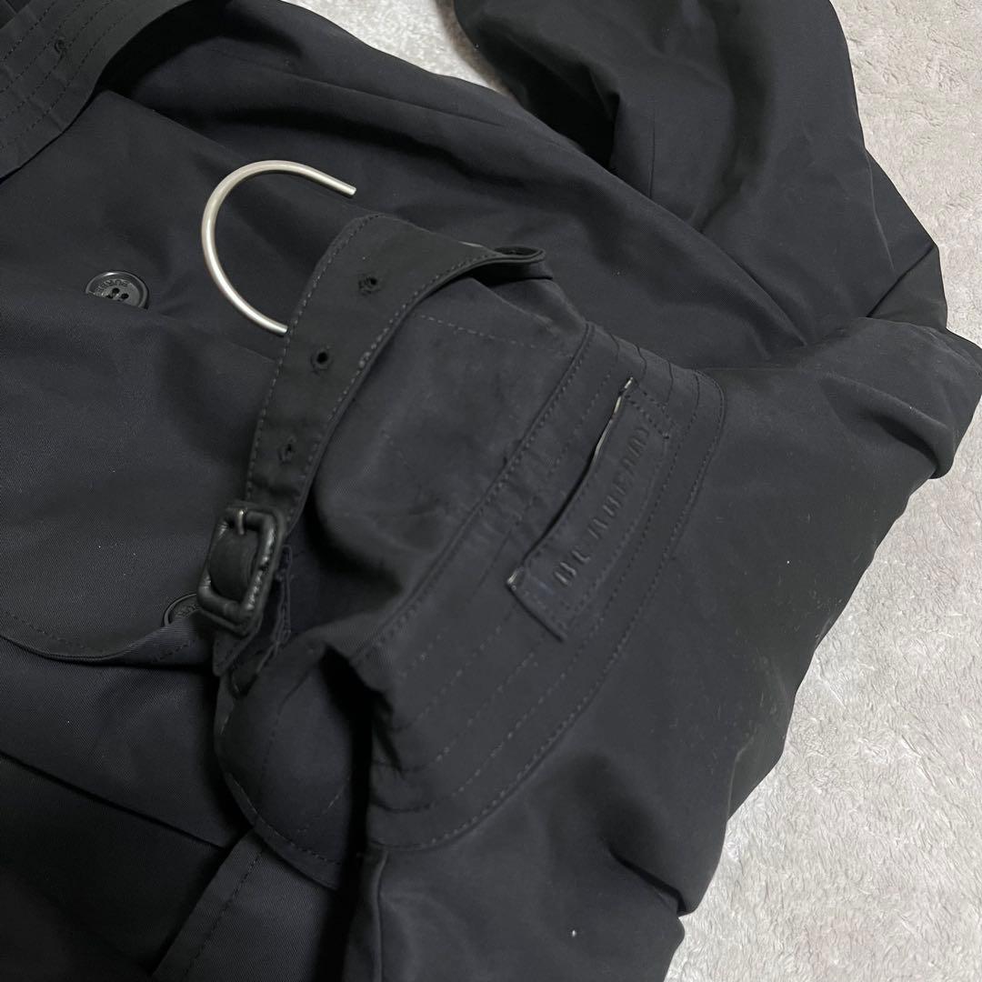 美品　バーバリーロンドン　コットン　ノバチェック　ショート　トレンチコート　44