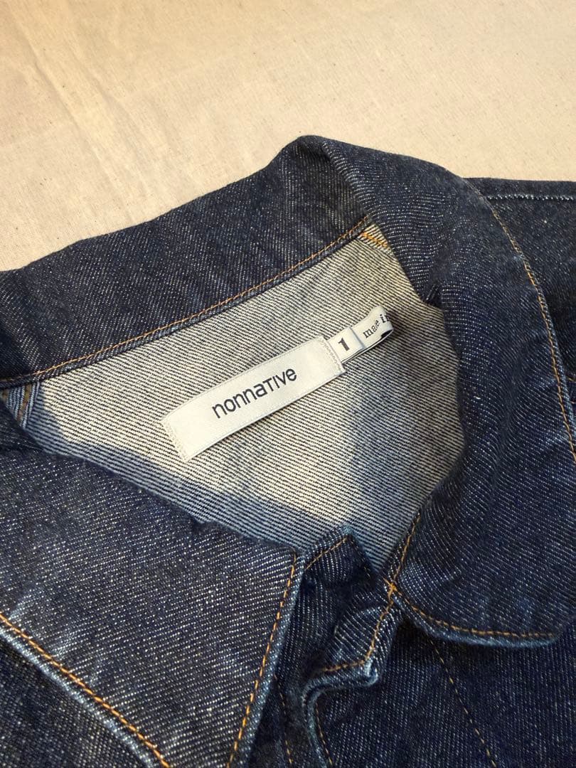 ジャケット・アウター nonnative TRUCKER BLOUSON 10oz DENIM RW