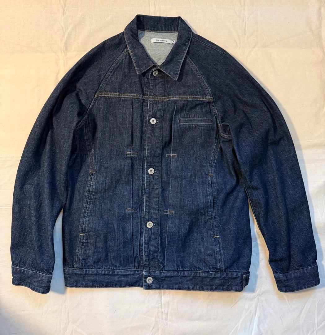 ジャケット・アウター nonnative TRUCKER BLOUSON 10oz DENIM RW