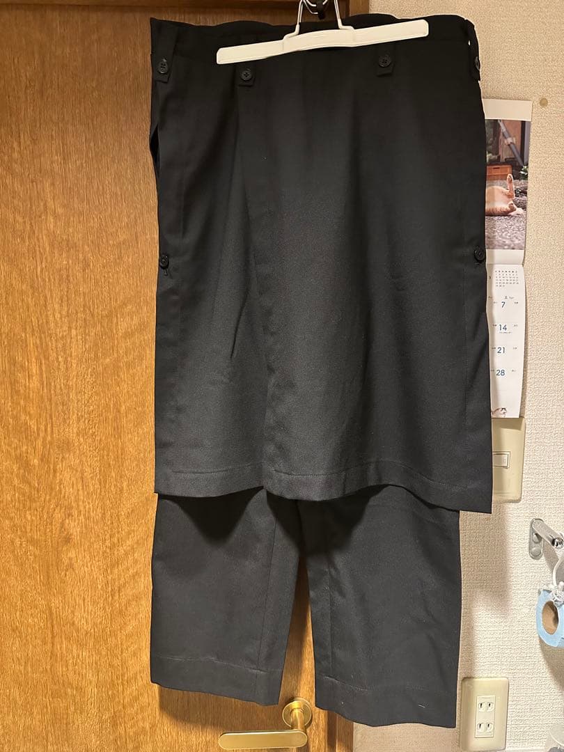 ground y スカート付きパンツ