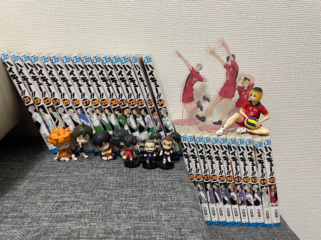 ハイキュー　単行本　フィギア　アクスタ　セット