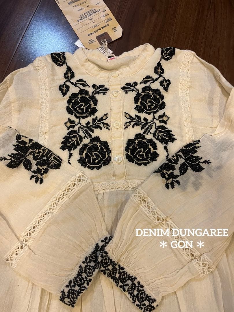 DENIM DUGAREE デニム＆ダンガリー シーチング チュニックワンピース