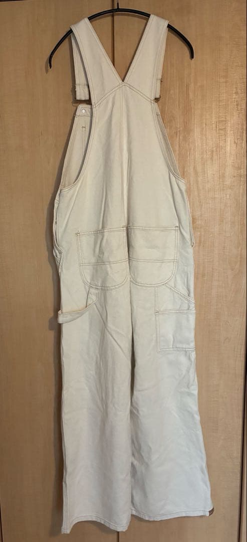 Twin collective オーバーオール　ホワイト　sorm86 M-L