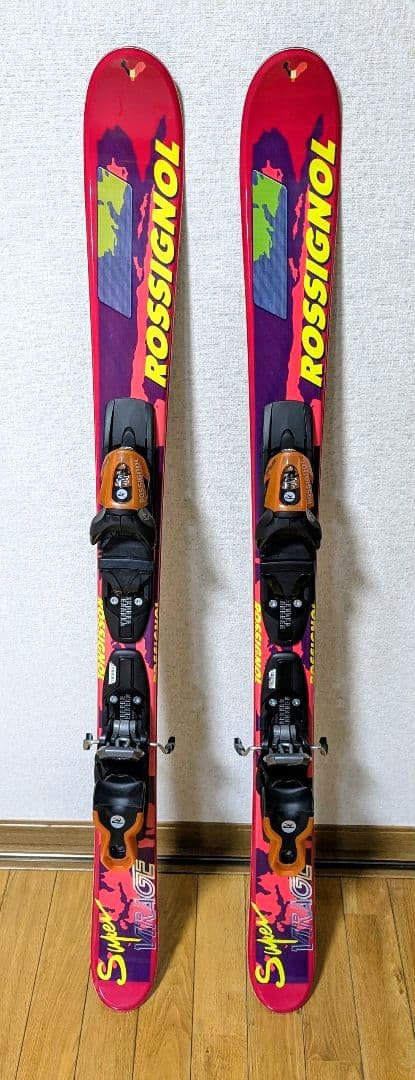 ROSSIGNOL ショートスキー板120（中古）Super VIRAGE