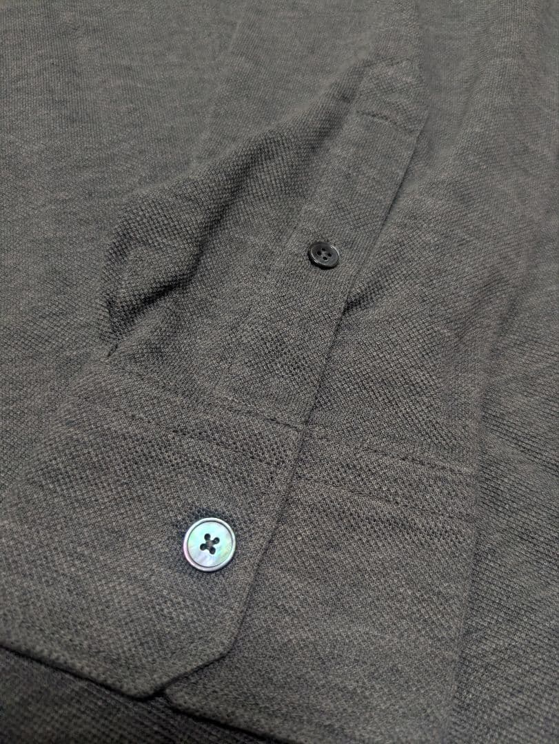 【新品未使用】Ermenegildo Zegna ポロシャツ 長袖　サイズ52R