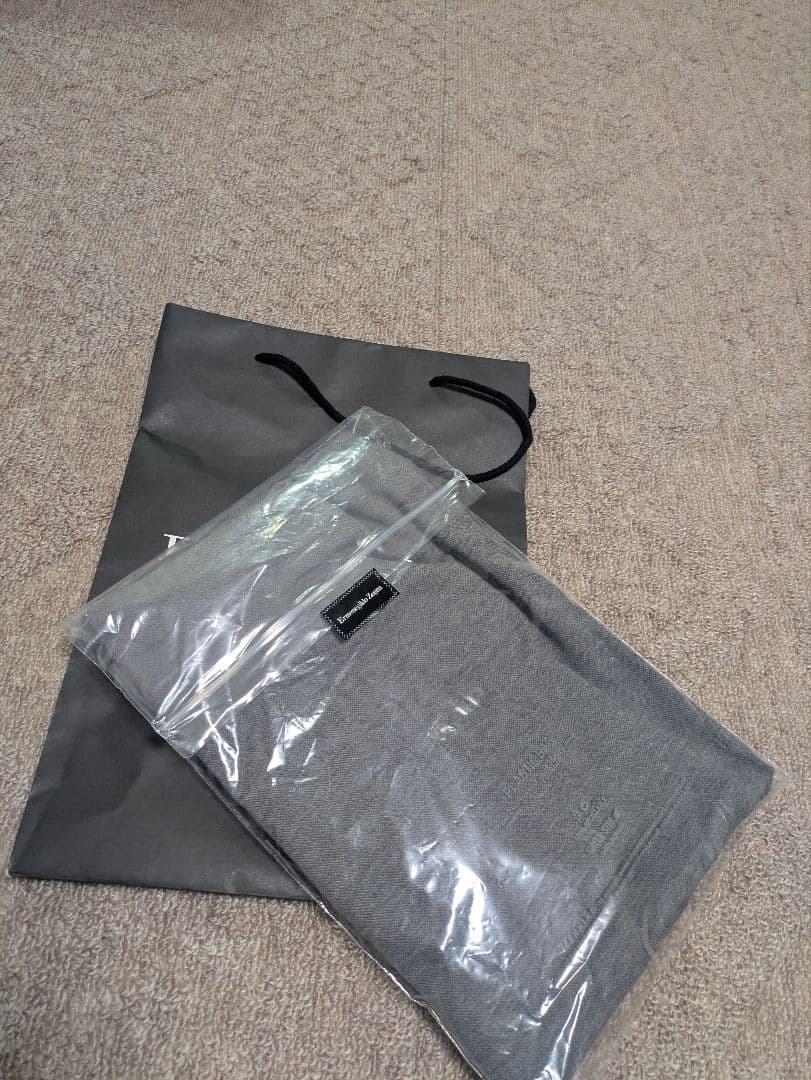 【新品未使用】Ermenegildo Zegna ポロシャツ 長袖　サイズ52R