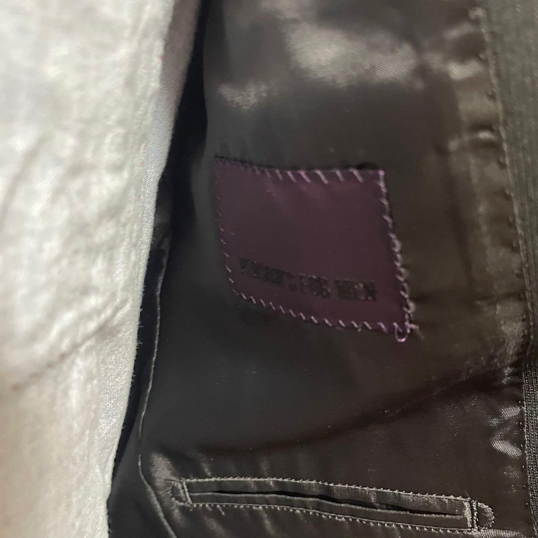 【完全新品未使用】スーツ パーソンズ 黒 YA4伸縮抜群ニット生地