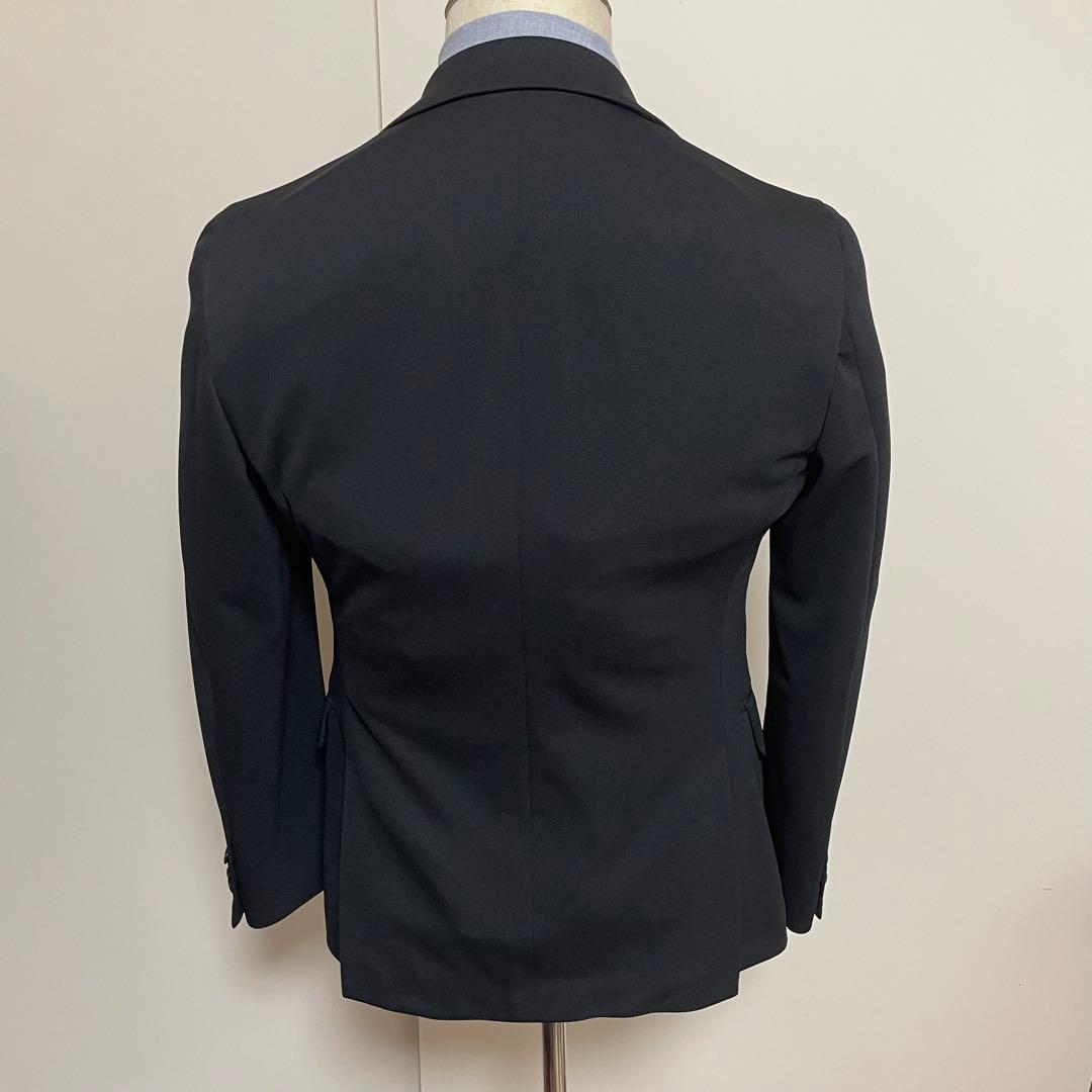 【完全新品未使用】スーツ パーソンズ 黒 YA4伸縮抜群ニット生地