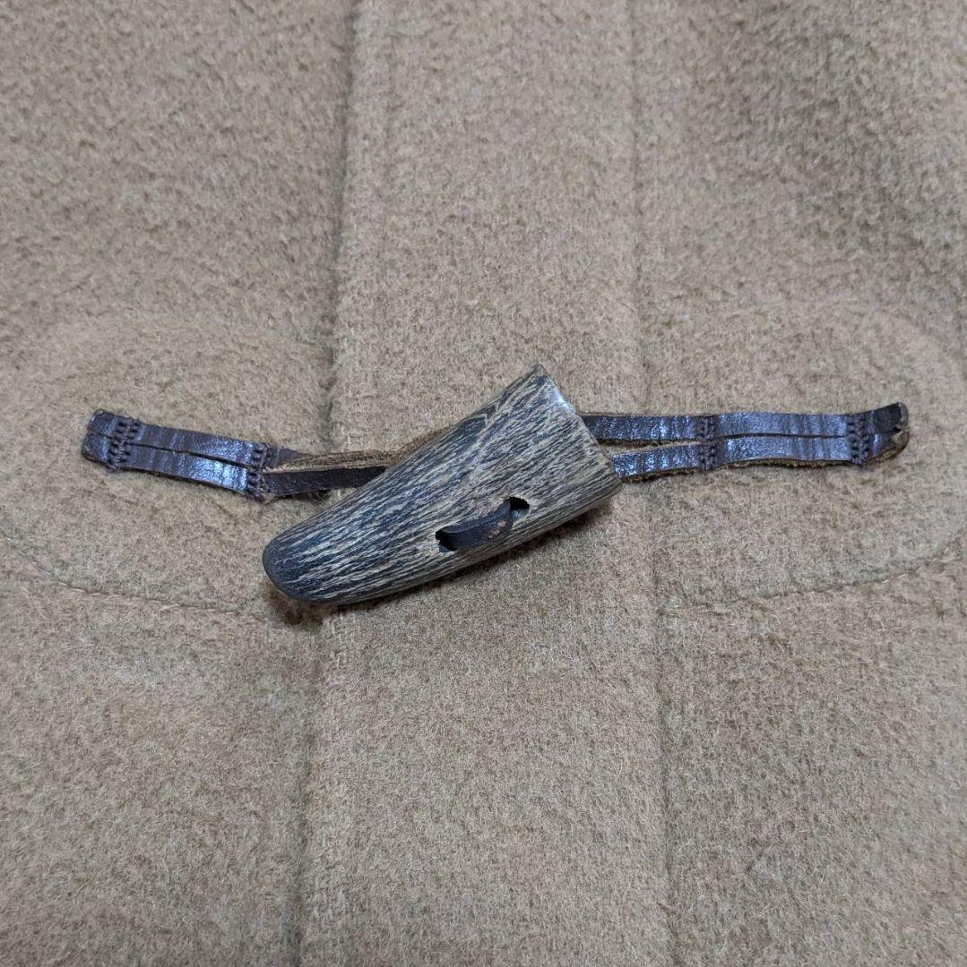 90s グローバーオール ダッフルコート チェック柄 キャメル 英国製 M