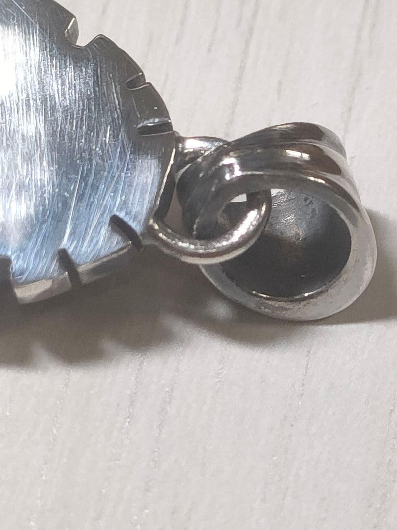 アリゾナモレンシ鉱山ターコイズシルバー925製ナバホスタイルペンダント