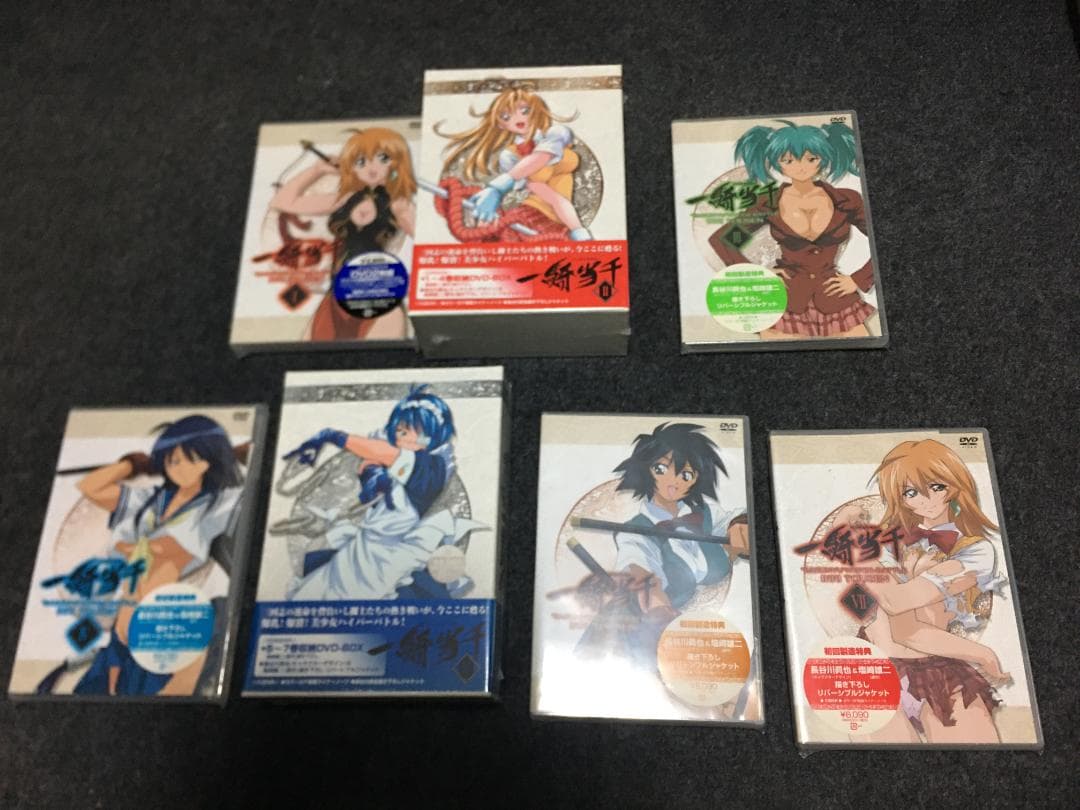 [全7巻セット]　一騎当千DVD [全初回限定版、全巻未開封]