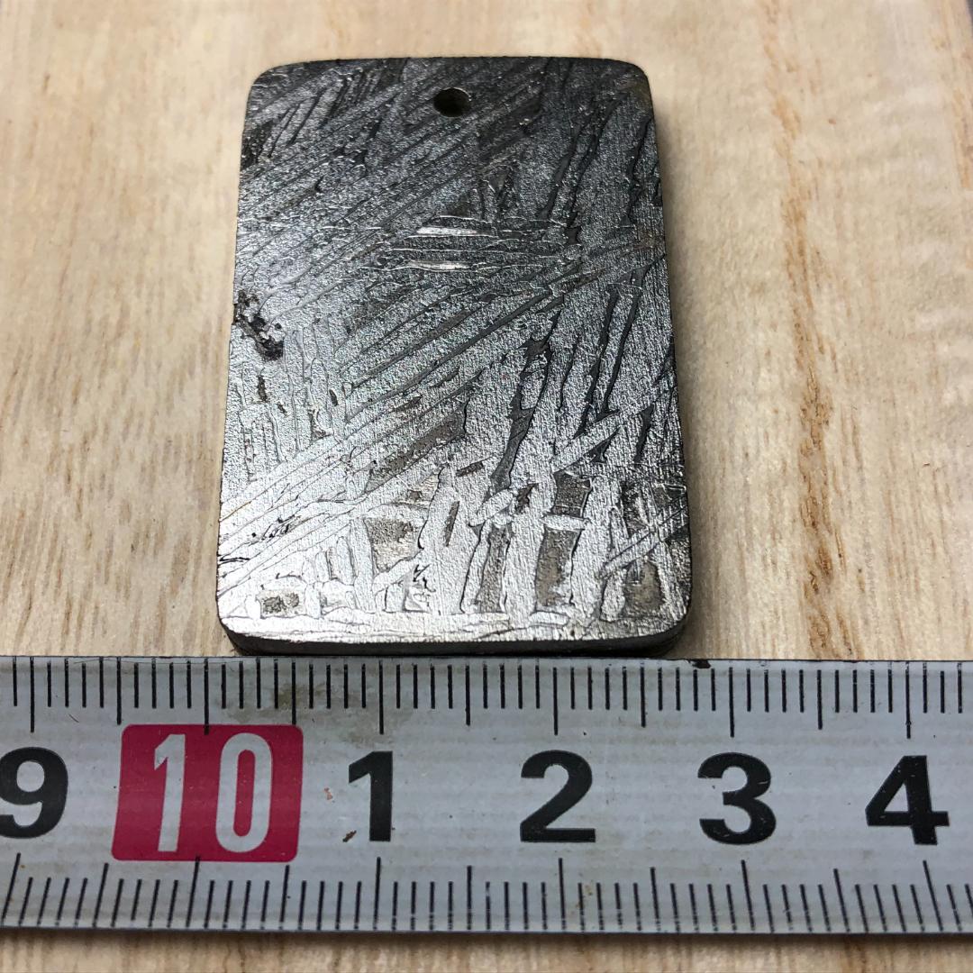 隕石 鉄隕石　アルタイ隕石　ペンダントトップ　ナチュラル　原石　重さ約42g