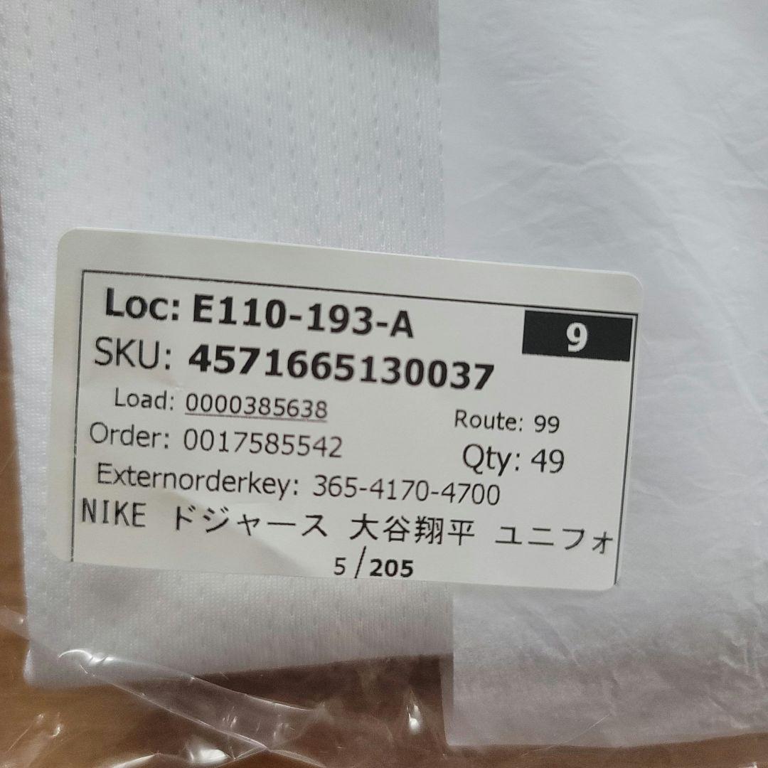 超人気品 大谷翔平2025東京シリーズ限定ユニフォームMサイズ MLB公式即完売