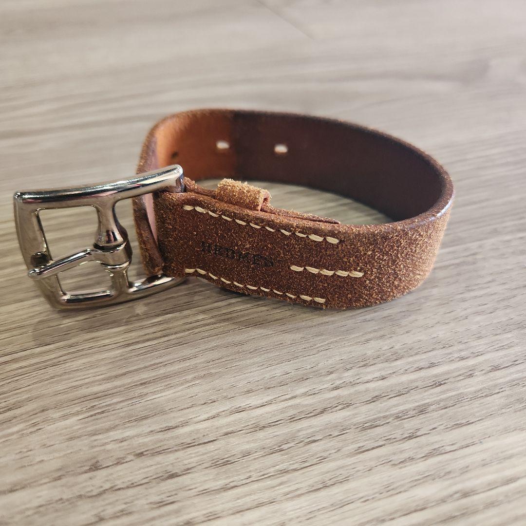 HERMES エルメスマルジェラ期エトリヴィエール レザーブレスレット藤原ヒロシ
