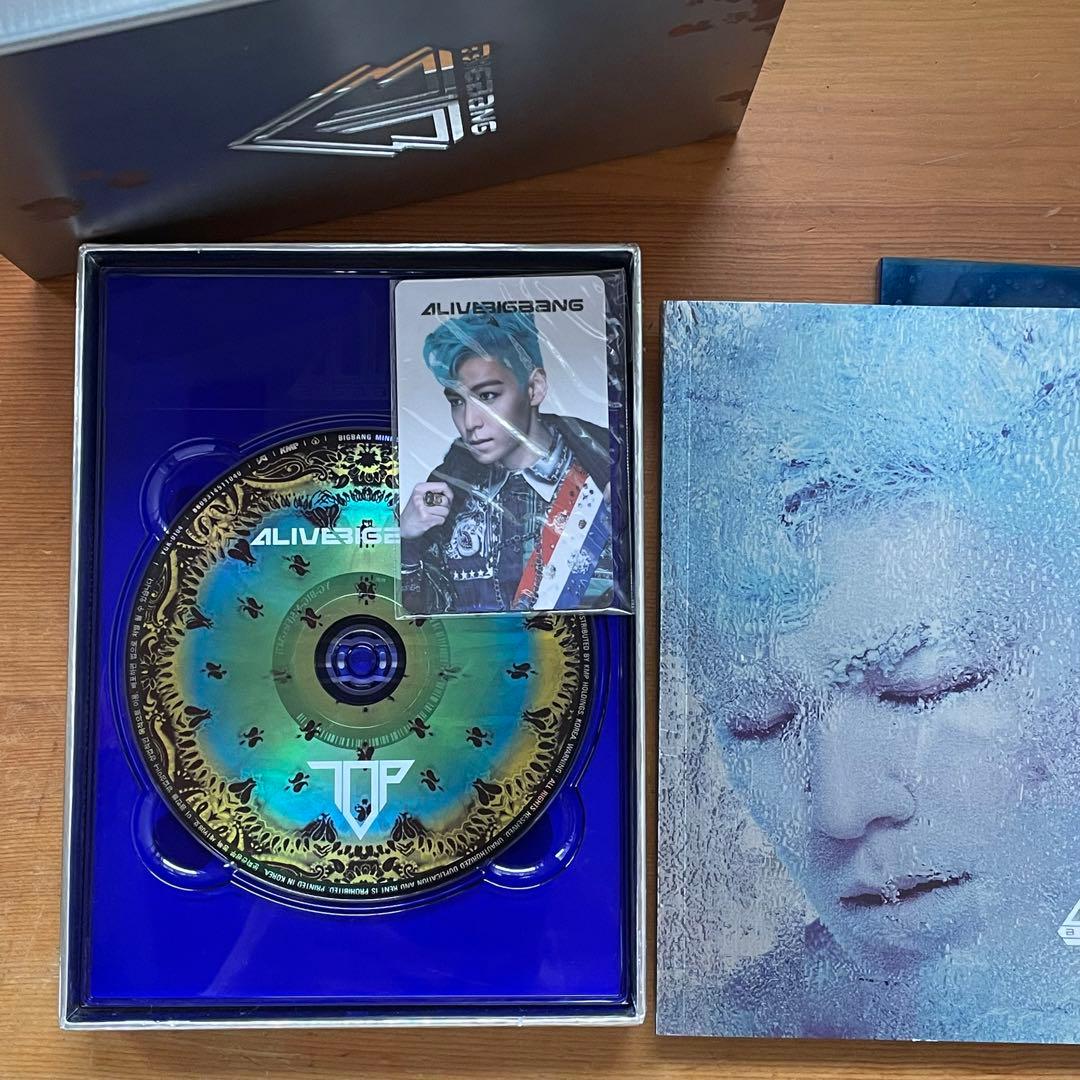 激レア!!ALIVE BIGBANG TOP ver.韓国版スチールジャケット